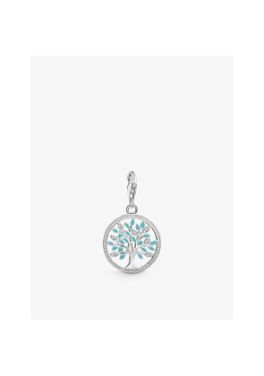 Womens Thomas Sabo Tree Of Love Sterling-Silver Pendant Charm