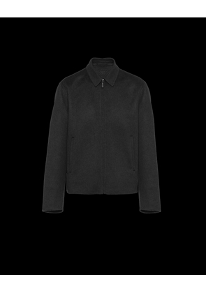 Cashmere blouson jacket