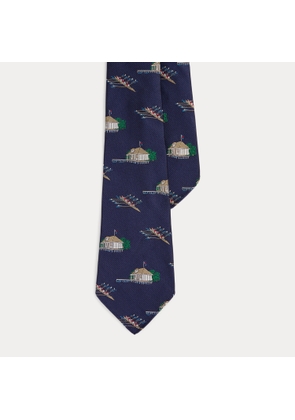 Vintage-Inspired Silk Graphic Tie