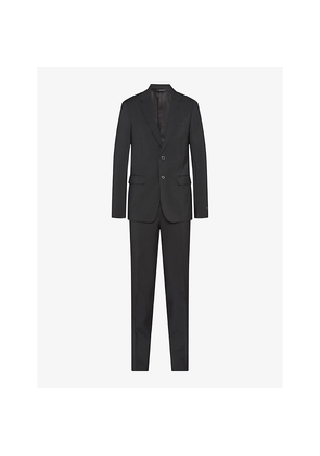 Mens Prada Single-Breasted Slim-Fit Wool Suit