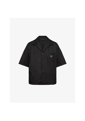 Mens Prada Re-Nylon Boxy-Fit Nylon Shirt