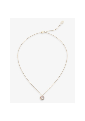 Trinity De Cartier 18ct White, Rose, Yellow-Gold and 0.11ct Brilliant-Cut Diamond Pendant Necklace