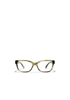 Womens Chanel Rectangle Eyeglasses