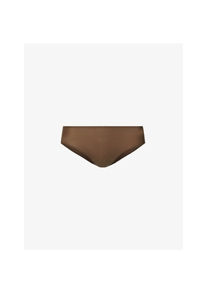 Womens Chantelle Soft Stretch Seamless One-Size Brazilian Briefs