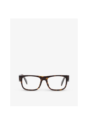Prada PR 22Zv Pillow-Frame Acetate Glasses