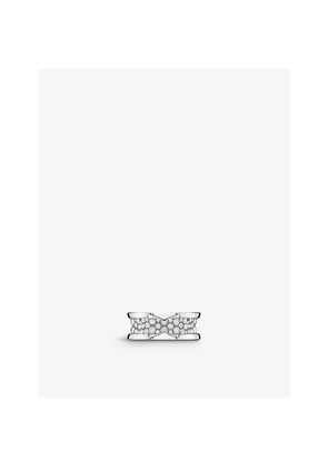 Bvlgari B.Zero1 18ct White-Gold and 1.63ct Brilliant-Cut Diamond Ring
