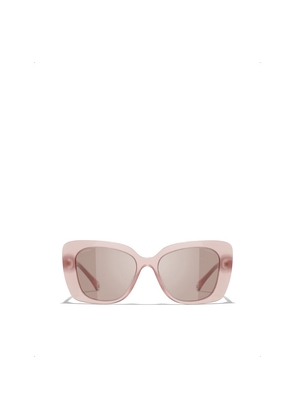 Womens Chanel Rectangle Sunglasses