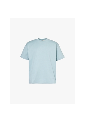 Mens Bottega Veneta Branded-Cuff Short-Sleeved Cotton-Jersey T-Shirt