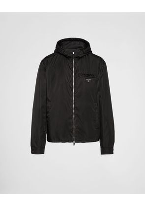 Re-Nylon hooded blouson jacket