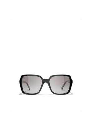 Womens Chanel Rectangle Sunglasses