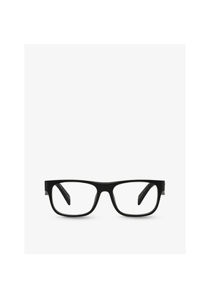 Prada Pr 22Zv Pillow-Frame Acetate Optical Glasses
