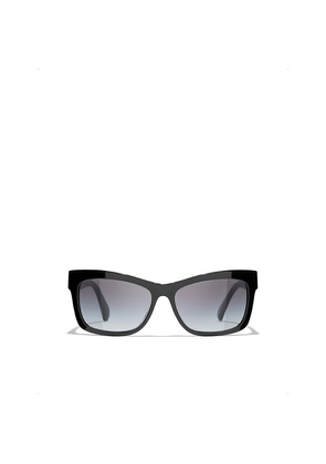Womens Chanel Rectangle Sunglasses