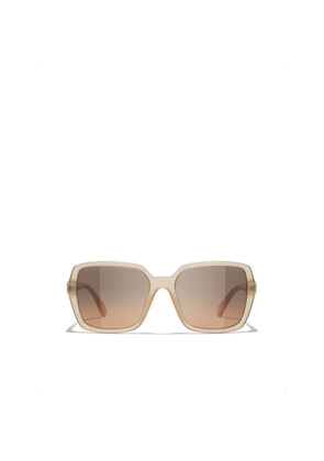 Womens Chanel Rectangle Sunglasses