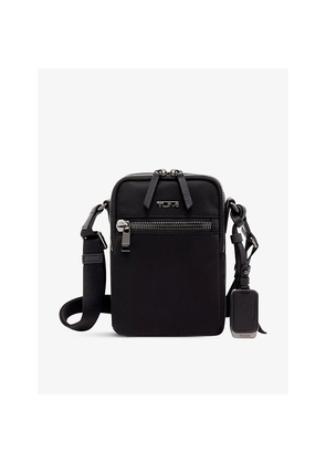 Womens Tumi Persia Double-Zip Branded Nylon Crossbody Bag