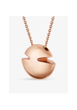 Bvlgari Cabochon 18ct Rose-Gold Pendant Necklace