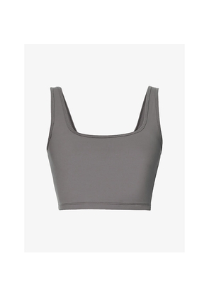 Womens Adanola Core Square-Neck Stretch-Woven Bra