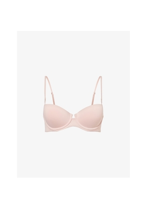 Womens Calvin Klein Sculpt Lift Stretch-Nylon Balconette Bra