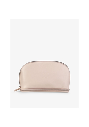 Real Techniques Uncovered Logo-Embossed Make-Up Bag