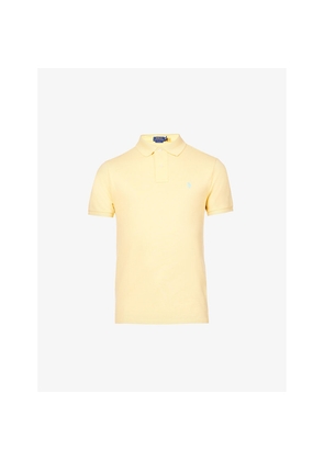Mens Polo Ralph Lauren Slim-Fit Cotton-Pique Polo Shirt