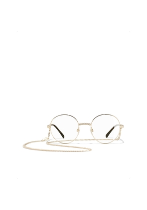 Womens Chanel Ch2186 Round-Frame Eyeglasses
