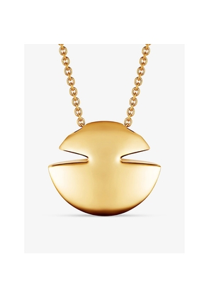 Bvlgari Cabochon 18ct Yellow-Gold Pendant Necklace