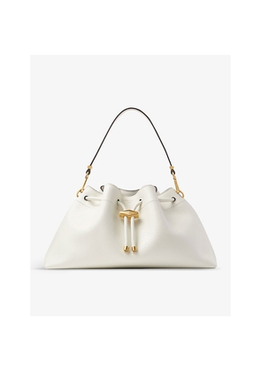 Womens Jimmy Choo Cinch Leather Shoulder Bag