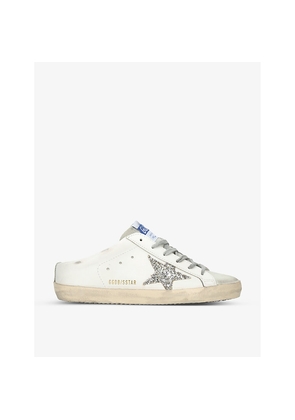 Womens Golden Goose Super-Star Sabot 81194 Leather Trainers