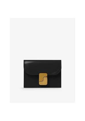 Womens Soeur Aube 's'-Monogram Cowhide Cardholder