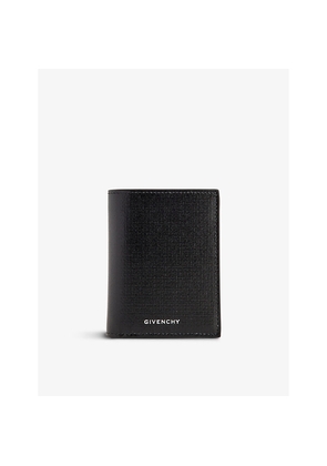 Mens Givenchy Foiled-Branding Leather Card Holder