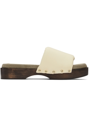 Nanushka Off-White Stefflon Sandals