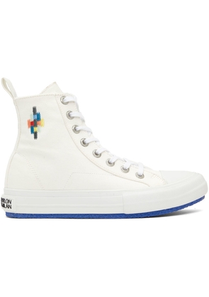 Marcelo Burlon County of Milan White Cross Vulcanized Sneakers