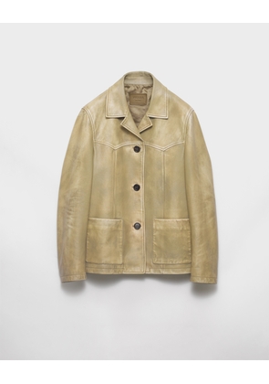 Nappa leather jacket