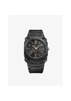 Mens Bvlgari Octo Finissimo Carbon Automatic Watch