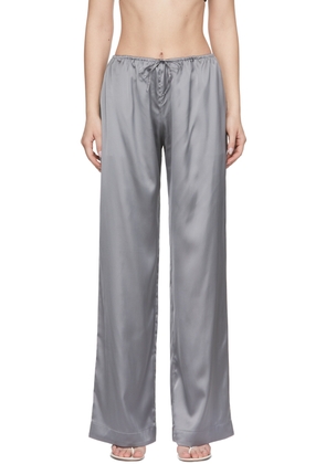 JACQUEMUS Grey 'Le Pantalon Mentalo' Lounge Pants