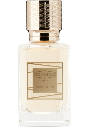 Ex Nihilo Paris Explicite Eau De Parfum, 50 mL