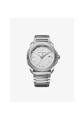 Mens Bvlgari Octo Roma Stainless-Steel Automatic Watch