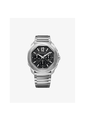 Mens Bvlgari Octo Roma Stainless-Steel Automatic Watch