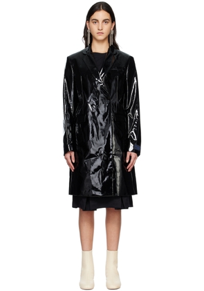 Raf Simons Black Classic Double Breasted Coat