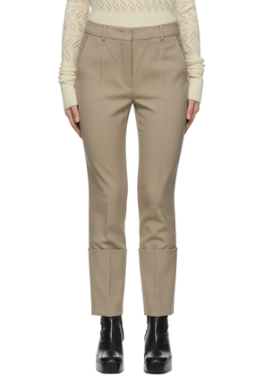 Sportmax Beige Peonie Trousers