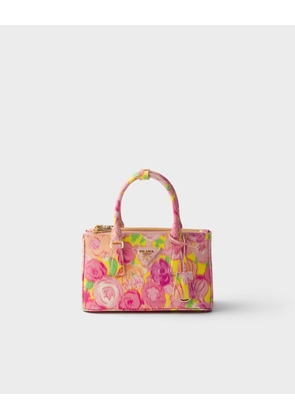 Prada Galleria mini printed Saffiano leather bag