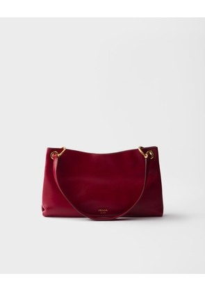 Prada Etude large leather shoulder bag