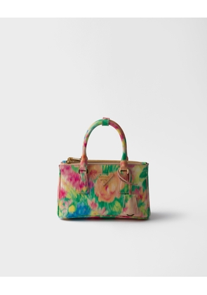Prada Galleria mini printed Saffiano leather bag
