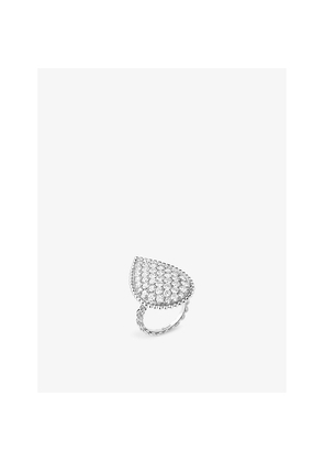 Boucheron Serpent Bohème 18ct White-Gold and 3.58ct Brilliant-Cut Diamond Ring