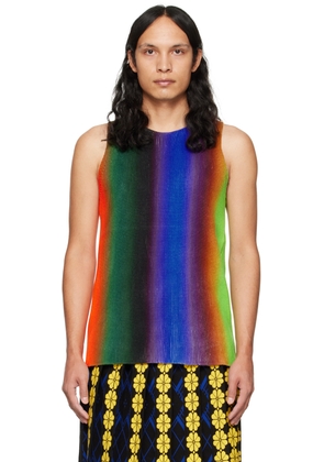 AGR Multicolor Striped Crewneck