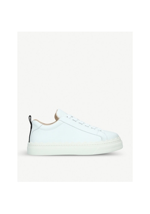 Womens Chloe Lauren Leather Trainers