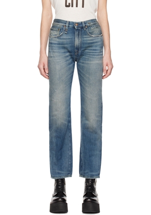 R13 Blue Courtney Slim Jeans