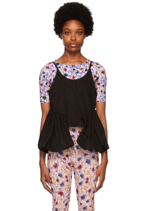 Kika Vargas Black Mirka Camisole