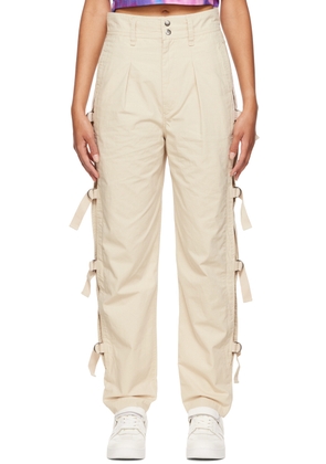 Isabel Marant Etoile Beige Keowina Trousers