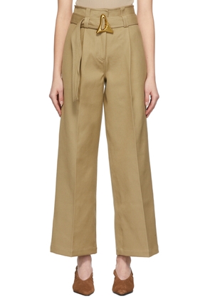 AERON Beige Flyn Trousers
