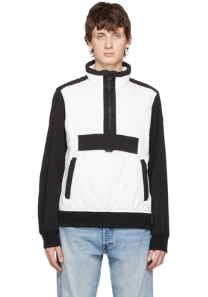 Belstaff White & Black Area Jacket